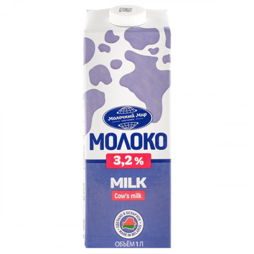 молоко молочный мир