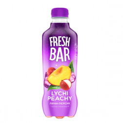 Напиток Fresh BAR «Lichi Peach» 0,45 мл.