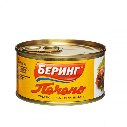 печень тресковых рыб беринг
