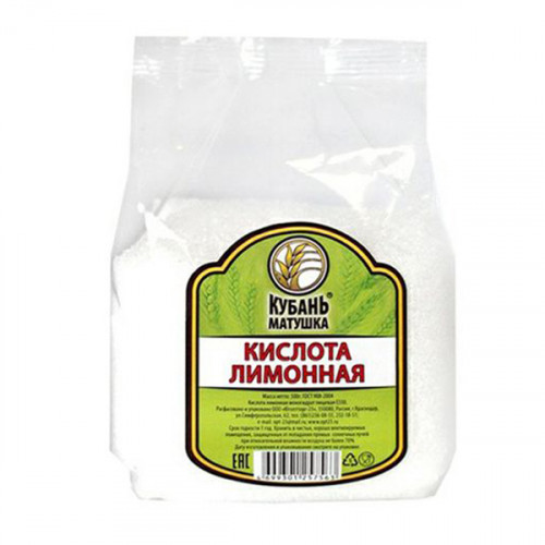 кислота лимон 500 гр