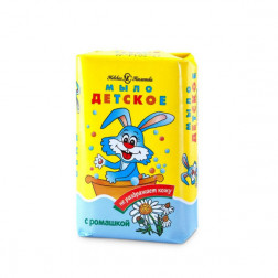 Кусковое мыло Невская косметика «Детское» с ромашкой, 90 гр.